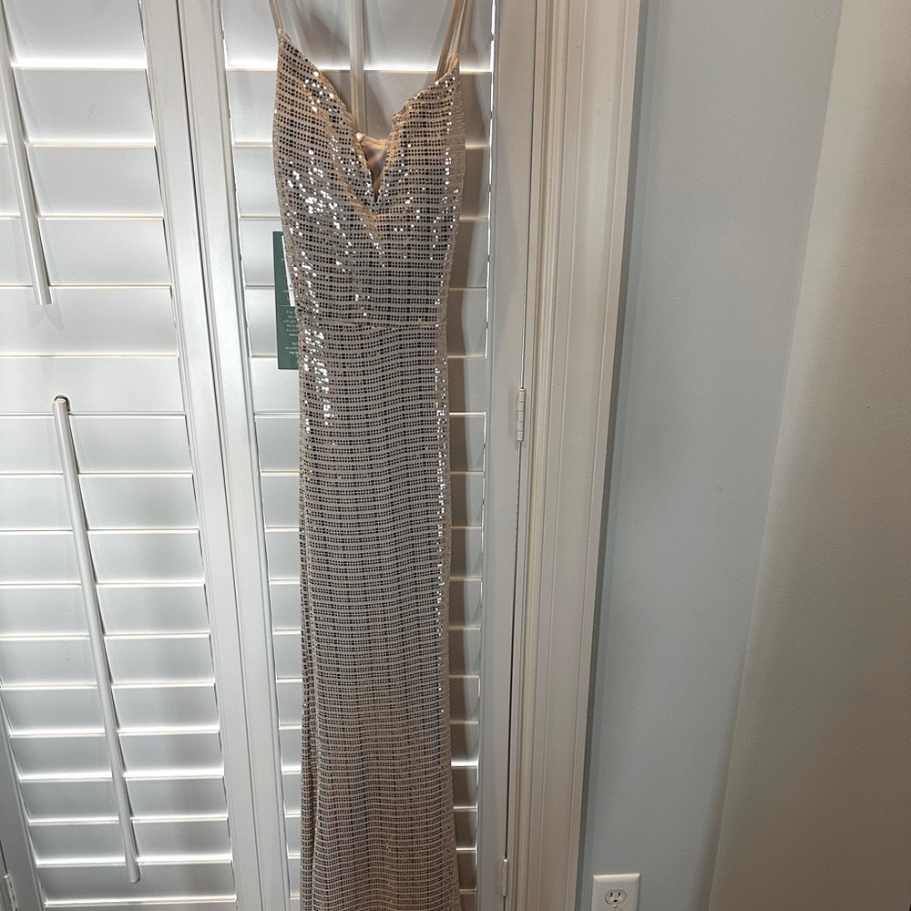 Speechless Sz13 (junior) Champagne sequins